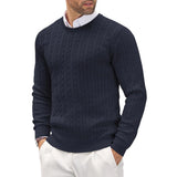 O-Neck Knitted Sweater - Men