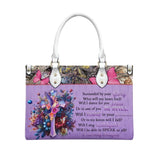 Way Maker Miracle Worker Hummingbird Monogram Christian Bag