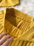 2pc Spaghetti Strap Top & High Waist Long Pants