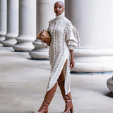 Turtleneck Sweater Dress