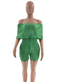 Off Shoulder Casual Set 2pc