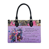 Way Maker Miracle Worker Hummingbird Monogram Christian Bag