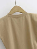 Padded Shoulder Bodysuit