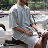 O-neck 2pc Short Set- Men