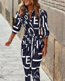 Print Wrap Dress- PS