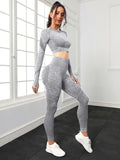 Long Sleeve 2pc Active ware- fitness