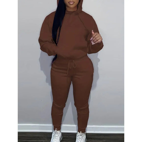 Oversized Long Sleeve  Hoodie 2pc - PS