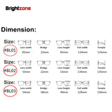 Vintage Anti-Blue Light Blocking UV Protection Glasses- Men