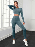 Long Sleeve 2pc Active ware- fitness