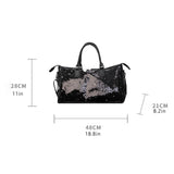 Sequin Travel Duffel Bag