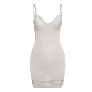 Corset Body Shaper Mini Dress