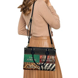 PU Leather Top Handle Christian Bag