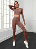 Long Sleeve 2pc Active ware- fitness
