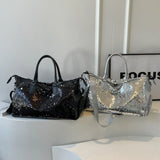 Sequin Travel Duffel Bag