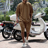 O-neck 2pc Short Set- Men