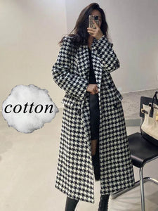 Houndstooth Coat