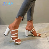 Rivet High Heel Open Toe Sandal
