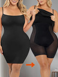 Sleeveless Shaper Built IN Shaperwear Dress