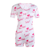 Deep V-Neck Bodycon Pajamas XXL