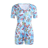 Deep V-Neck Bodycon Pajamas XXL