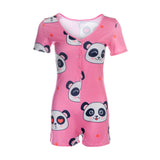 Deep V-Neck Bodycon Pajamas XXL