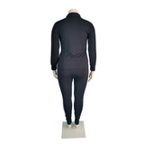 White Side Stripped 2pc Tracksuits-PS