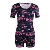 Deep V-Neck Bodycon Pajamas XL