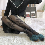 Crystal Glitter Up Thigh High Stockings Lingerie