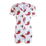 Deep V-Neck Bodycon Pajamas XXL