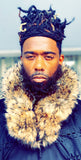 Black Hood w/Brown 2-toned Fur-YMYH