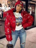 Bubble Light Puff Long Sleeve Coat