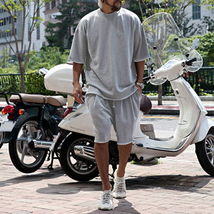O-neck 2pc Short Set- Men