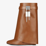 Chunky Heel Booties