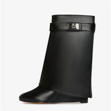 Chunky Heel Booties