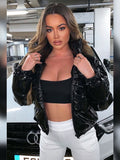 Bubble Light Puff Long Sleeve Coat