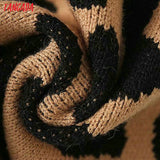 Leopard Knitted Sweater