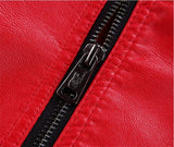 Boys PU Jacket Leather
