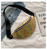 Translucent Reflective Multi-Print Fanny Pack