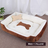 Bone Pet Washable Bed