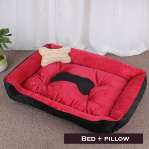 Bone Pet Washable Bed