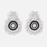 Ztech Metal Fringed Drop Earrings