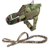 K9 Walking Adjustable Nylon Pet Dog Collar Vest Harness
