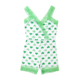 Sleeveless Bodycon Short Romper Pajama