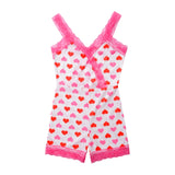 Sleeveless Bodycon Short Romper Pajama