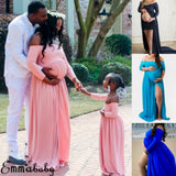Maxi Dress Maternity Gown Mother Daughter Match