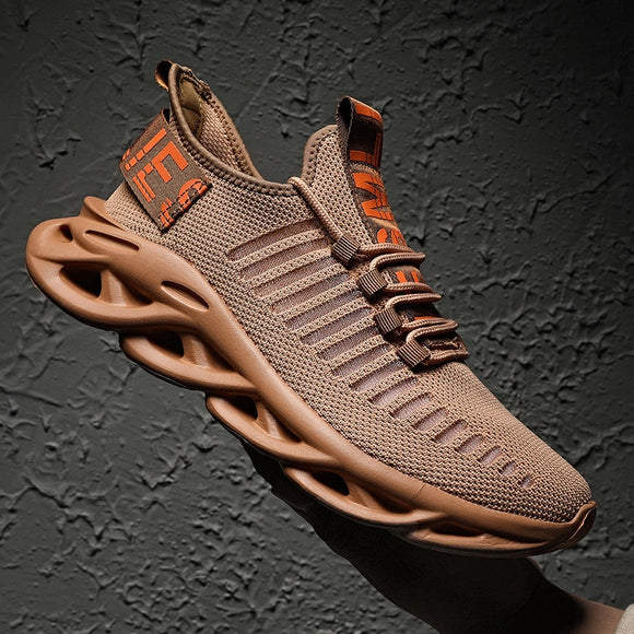Rubber Cushion Running Shoes - Men