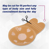 Strapless Push Up Adhesive Bra