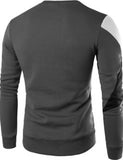 Male Pullover Fleece Long Sleeve Round Neck