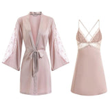 Robe Set Sleepwear Lingerie Nightdress