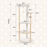 Cat Tree House Double Condos Cat Tower